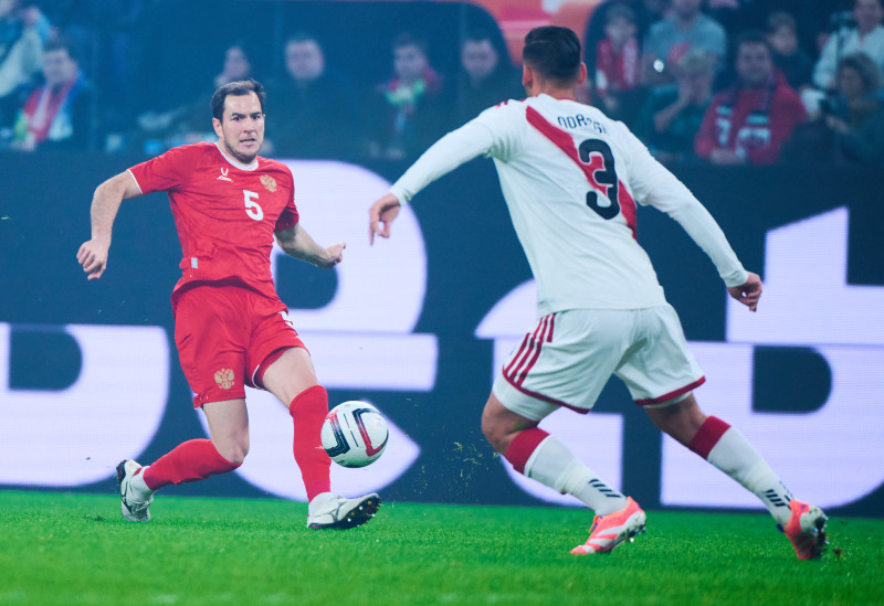 Товарищеский матч сборных Россия — Перу