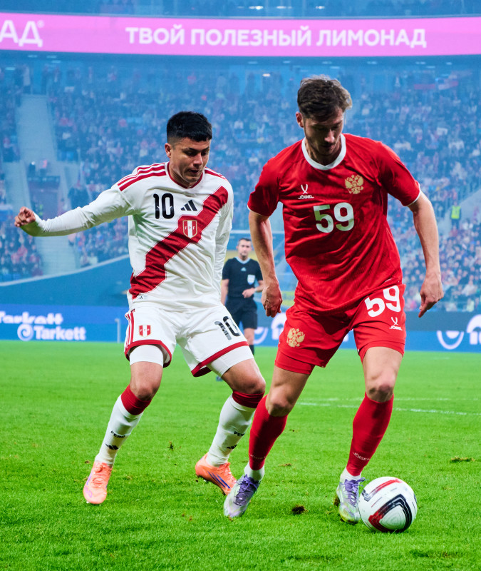 Товарищеский матч сборных Россия — Перу