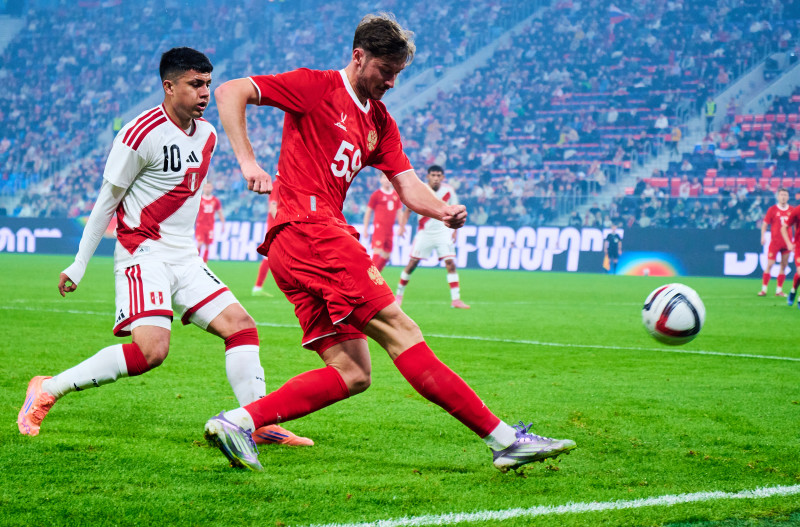 Товарищеский матч сборных Россия — Перу