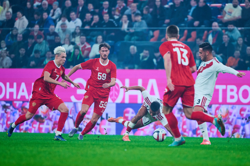 Товарищеский матч сборных Россия — Перу