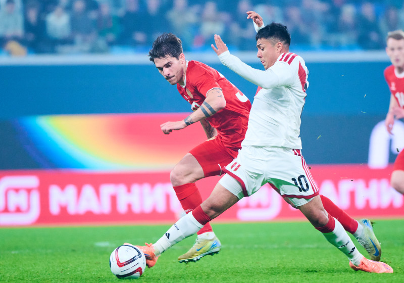 Товарищеский матч сборных Россия — Перу