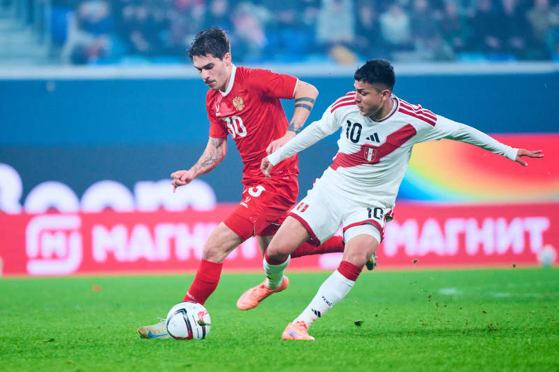 Товарищеский матч сборных Россия — Перу
