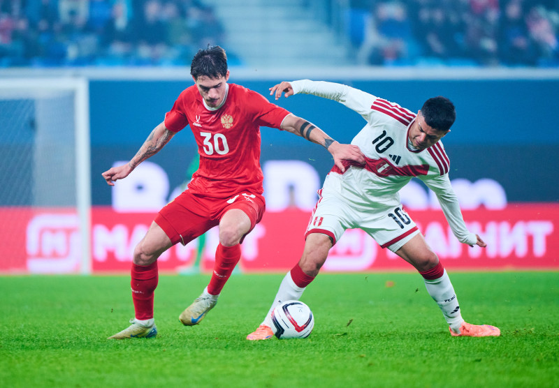 Товарищеский матч сборных Россия — Перу