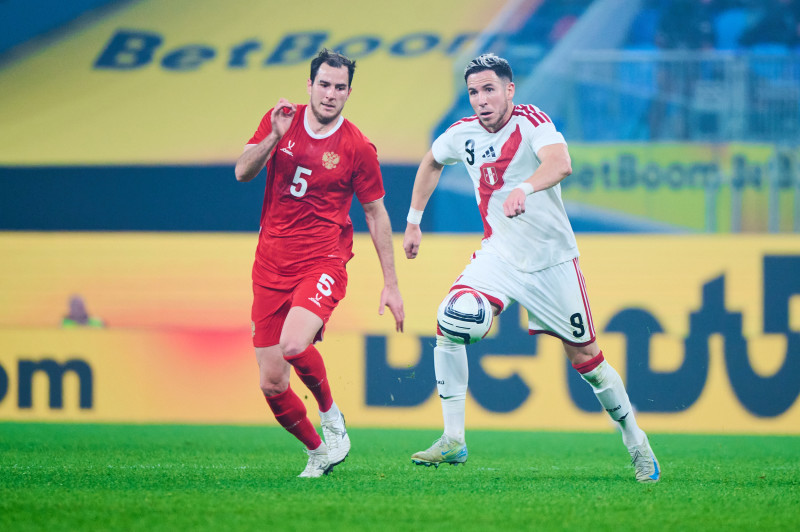 Товарищеский матч сборных Россия — Перу