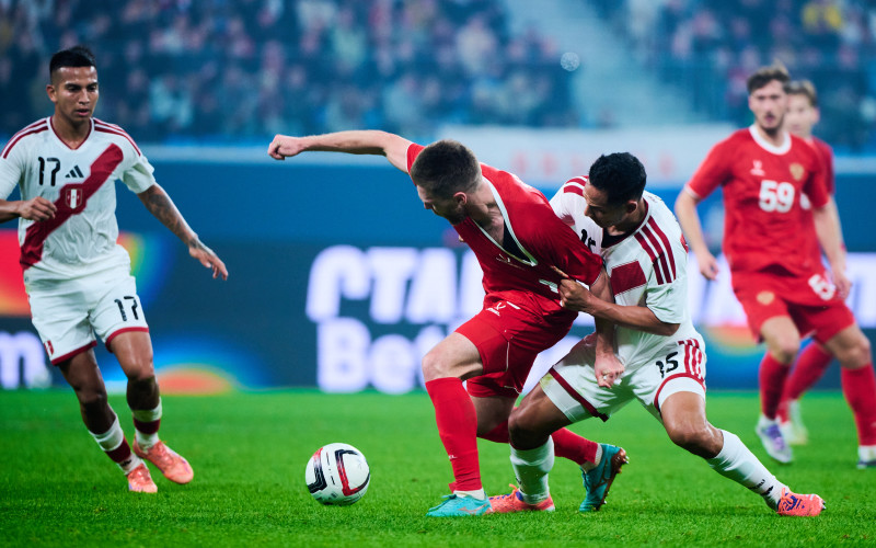 Товарищеский матч сборных Россия — Перу