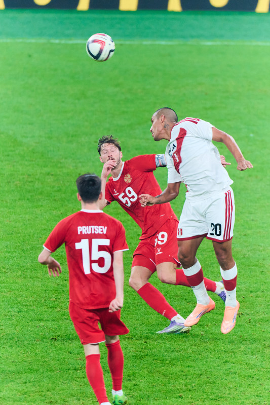 Товарищеский матч сборных Россия — Перу