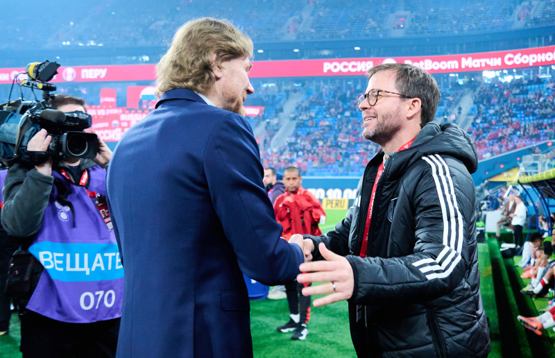 Товарищеский матч сборных Россия — Перу