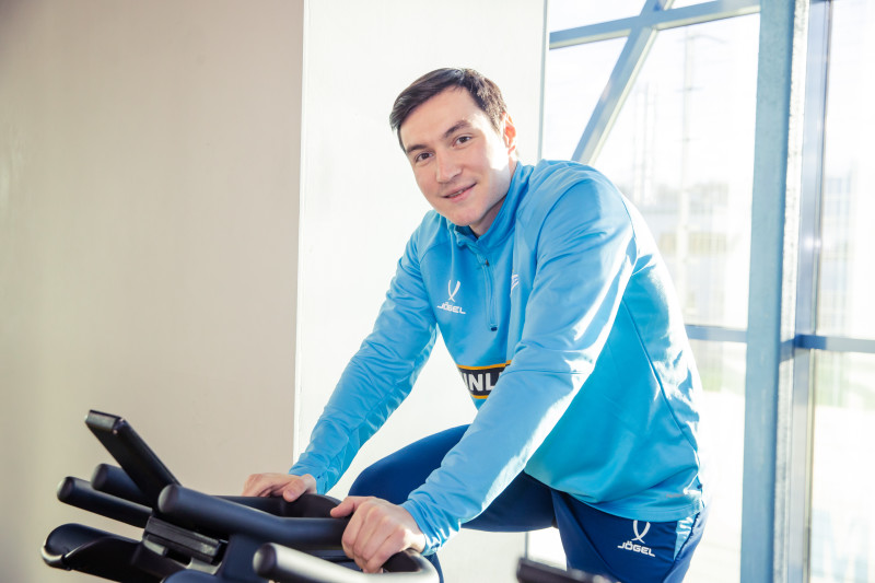 Тренировка основного состава ФК «Зенит» во время перерыва на игры сборной России