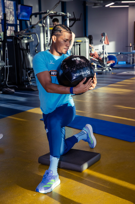 Тренировка основного состава ФК «Зенит» во время перерыва на игры сборной России