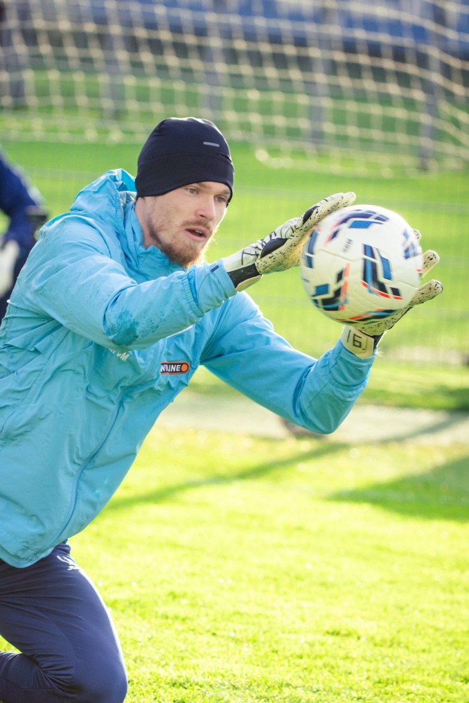 Тренировка основного состава ФК «Зенит» во время перерыва на игры сборной России