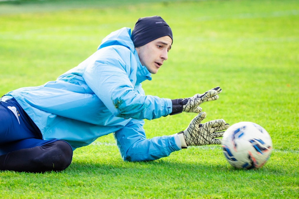 Тренировка основного состава ФК «Зенит» во время перерыва на игры сборной России