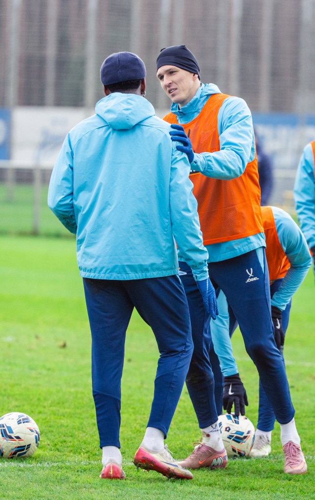 Тренировка основного состава ФК «Зенит» во время перерыва на игры сборной России