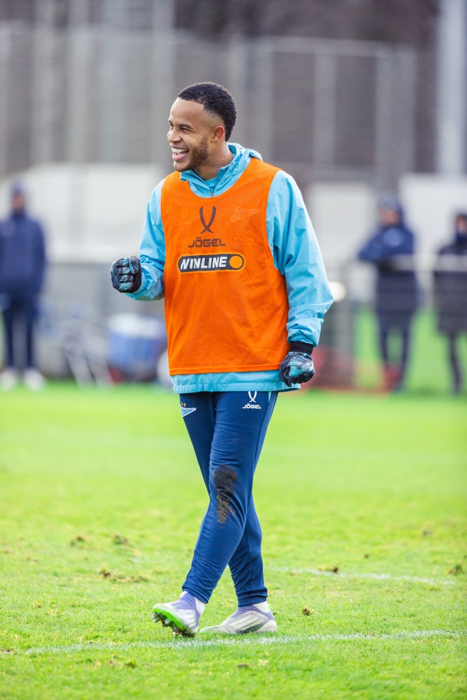 Тренировка основного состава ФК «Зенит» во время перерыва на игры сборной России