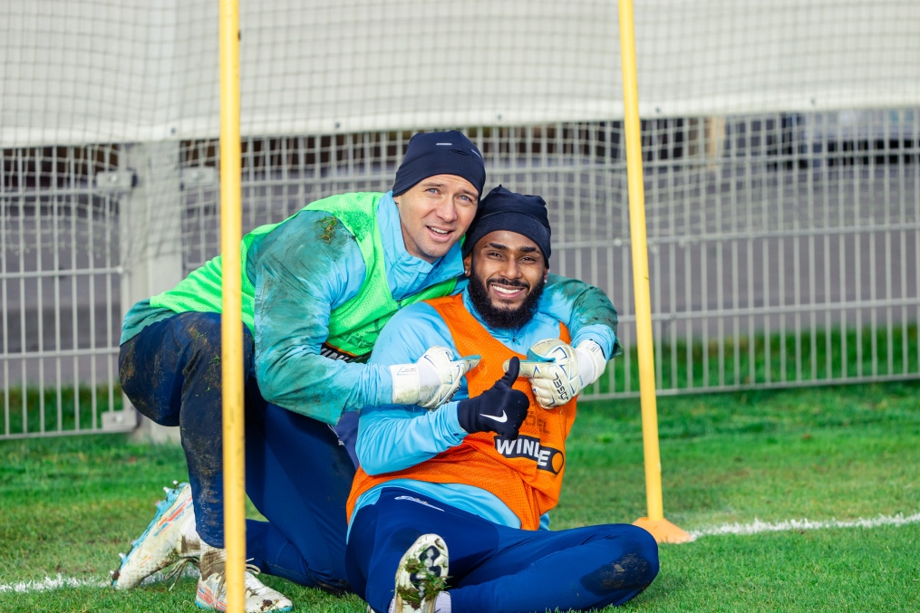 Тренировка основного состава ФК «Зенит» во время перерыва на игры сборной России