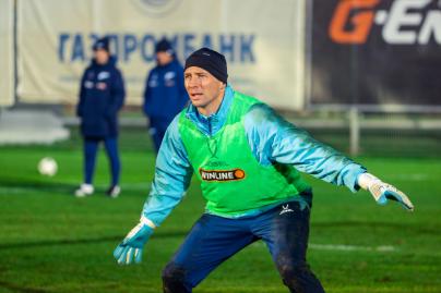 Тренировка основного состава ФК «Зенит» во время перерыва на игры сборной России