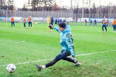 Тренировка основного состава ФК «Зенит» во время перерыва на игры сборной России