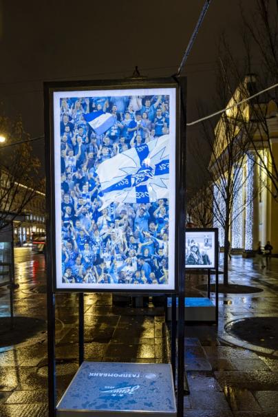 В Петербурге открылась уличная фотовыставка, посвященная юбилею клуба