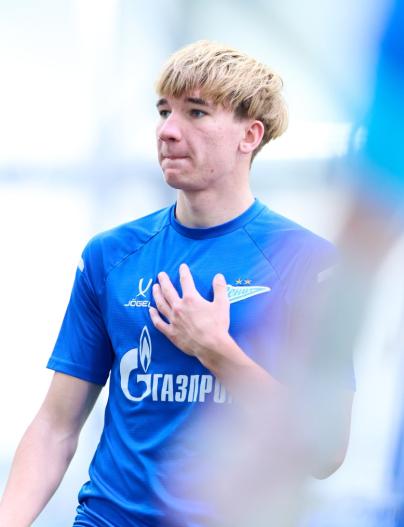 Тренировка «Зенита» U-18 перед матчем с «Чертаново» U-18