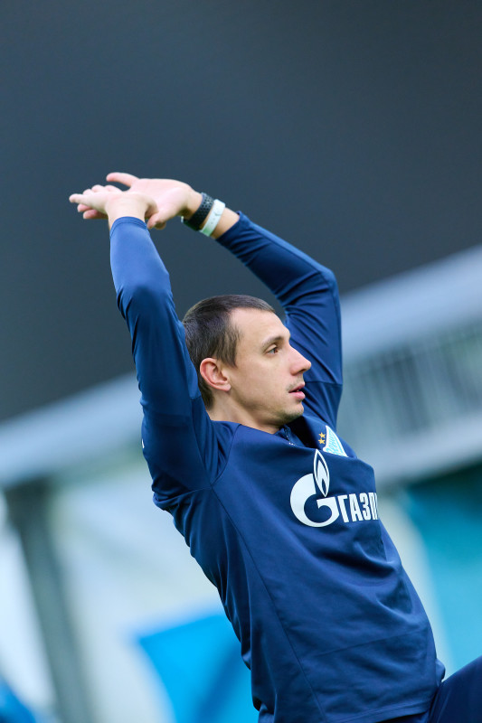 Тренировка «Зенита» U-17 перед матчем с «Чертаново» U-17