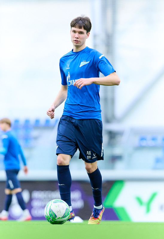 Тренировка «Зенита» U-17 перед матчем с «Чертаново» U-17