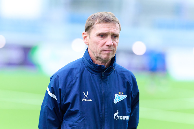 Тренировка «Зенита» U-17 перед матчем с «Чертаново» U-17