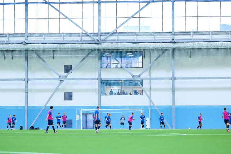 Товарищеский матч между «Зенитом» U-18 и «Зенитом» U-17