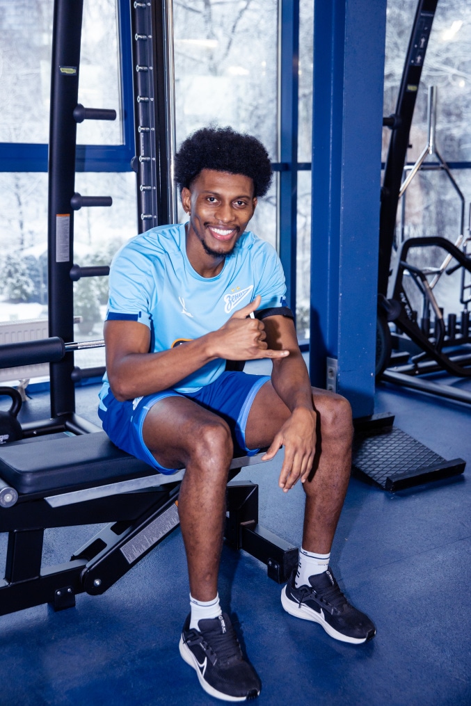 Тренировка «Зенита» перед матчем с «Пари НН»