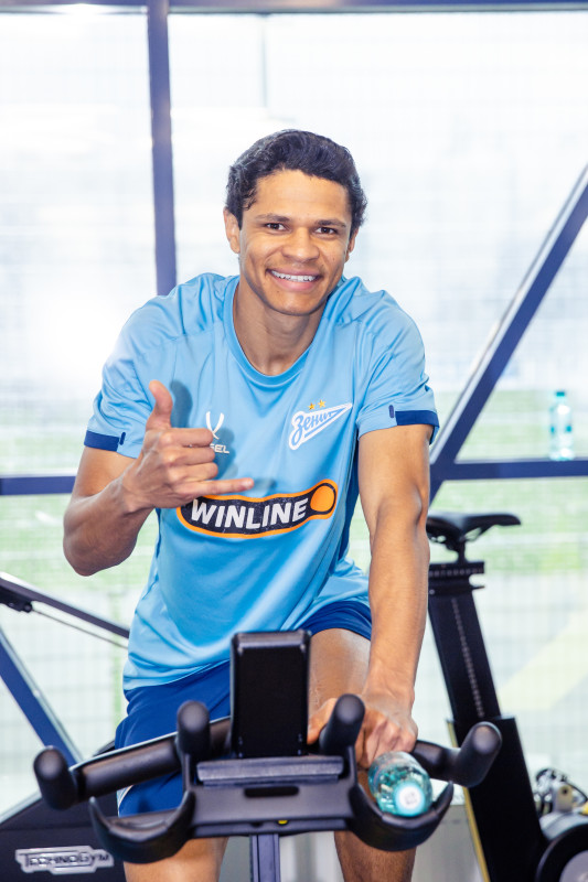 Тренировка «Зенита» перед матчем с «Пари НН»