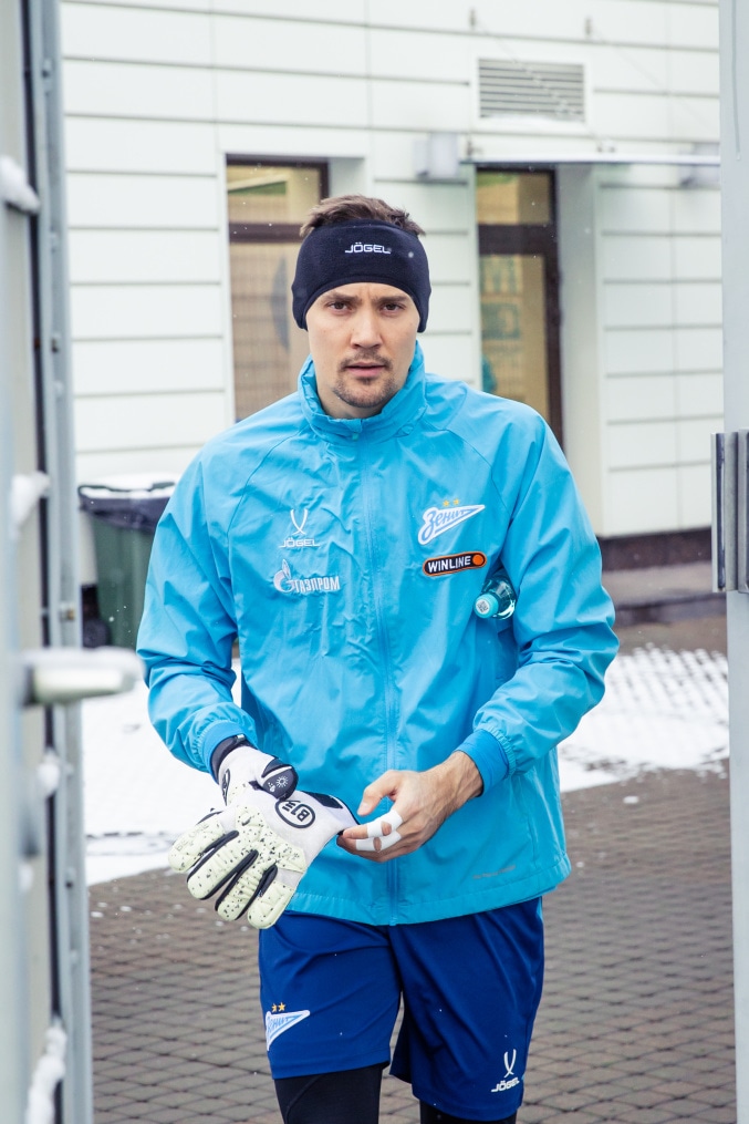 Тренировка «Зенита» перед матчем с «Пари НН»