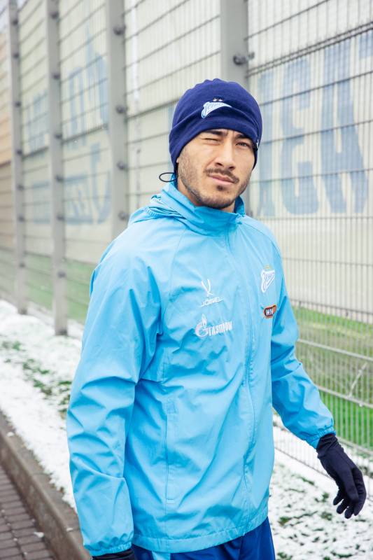 Тренировка «Зенита» перед матчем с «Пари НН»