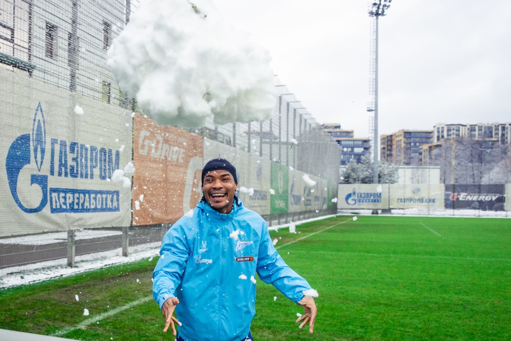 Тренировка «Зенита» перед матчем с «Пари НН»