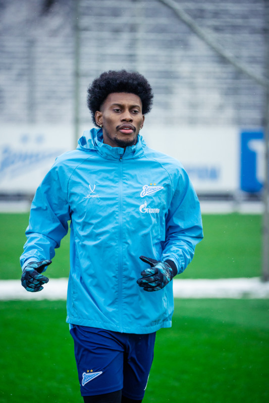 Тренировка «Зенита» перед матчем с «Пари НН»