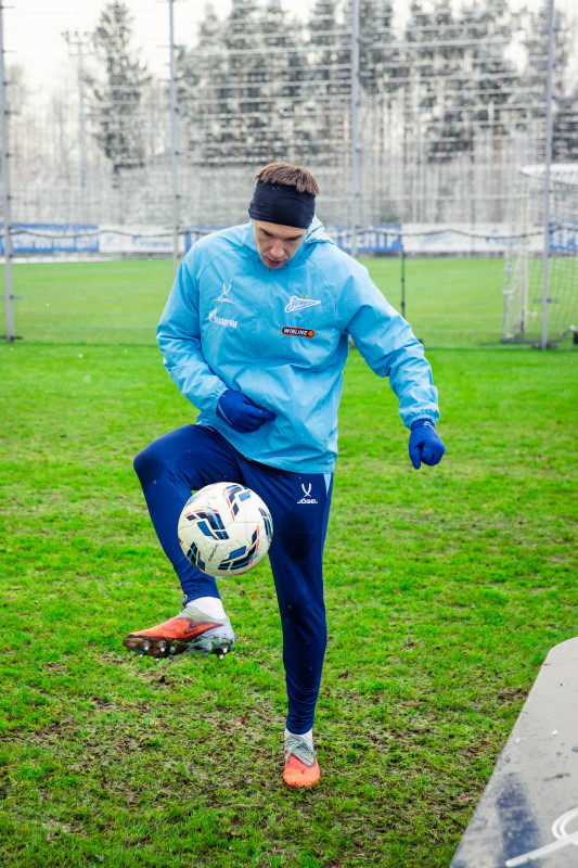 Тренировка «Зенита» перед матчем с «Пари НН»