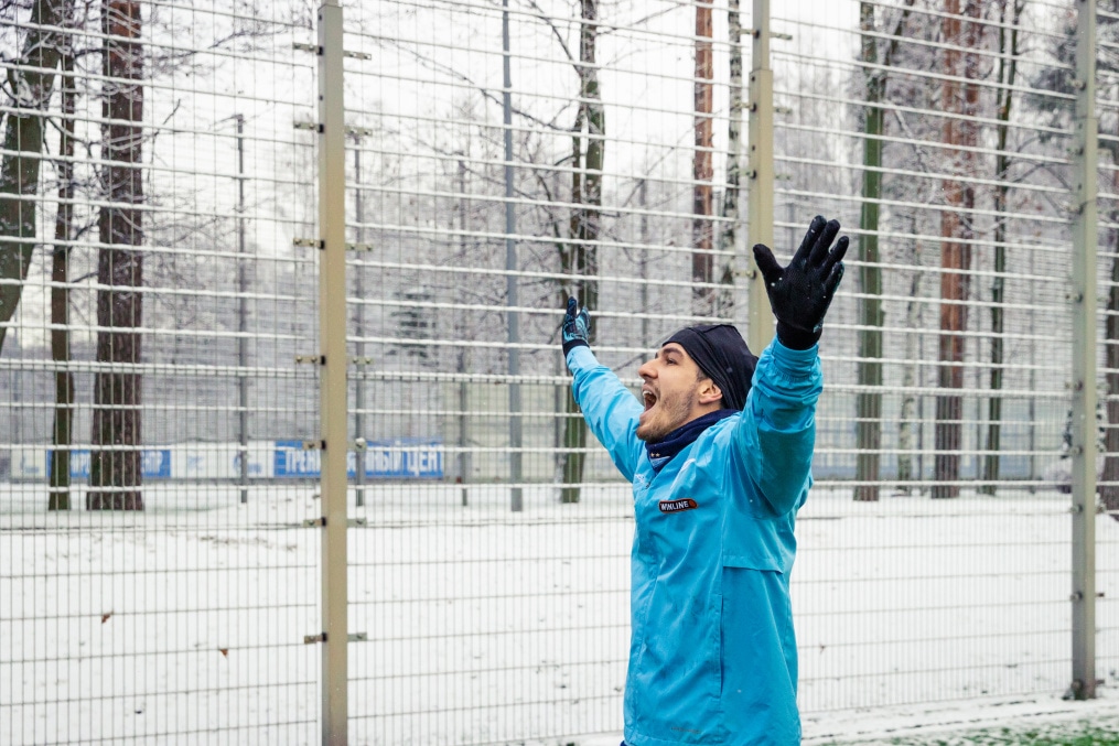 Тренировка «Зенита» перед матчем с «Пари НН»