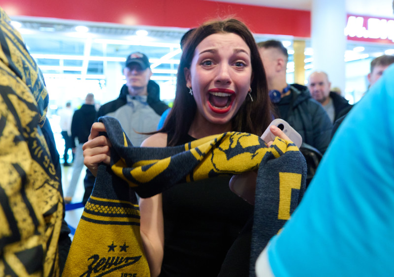 Открытие фирменного магазина ФК «Зенит» в ТРЦ «Галерея»