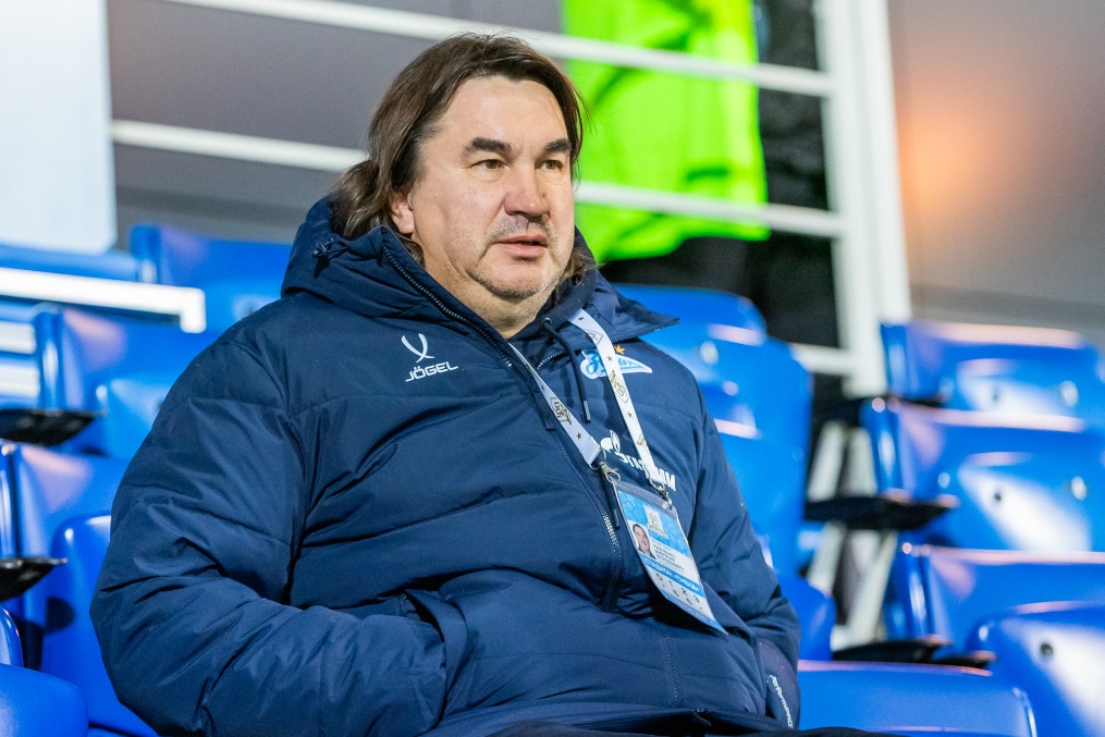 Болельщики на матче «Зенит»-м — «Локомотив»-м