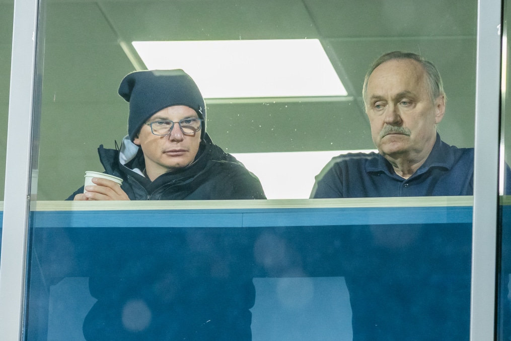 Болельщики на матче «Зенит»-м — «Локомотив»-м