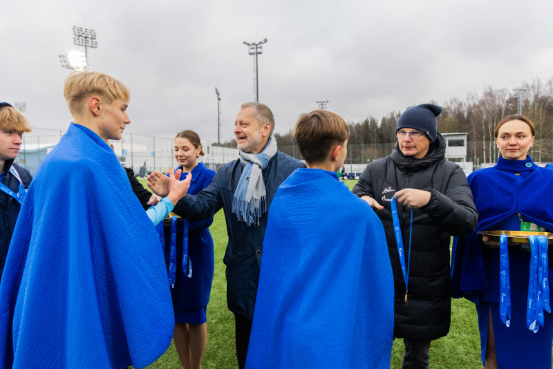 Награждение «Зенита» U-16 по итогам сезона 2025 ЮФЛ-3