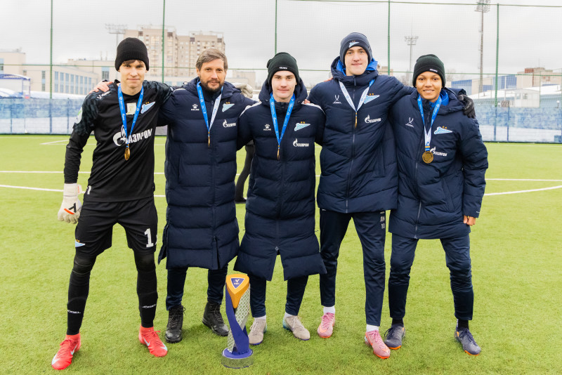 Награждение «Зенита» U-16 по итогам сезона 2025 ЮФЛ-3