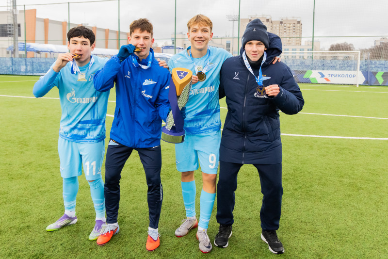 Награждение «Зенита» U-16 по итогам сезона 2025 ЮФЛ-3
