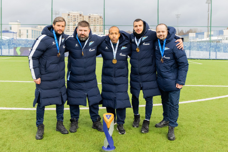 Награждение «Зенита» U-16 по итогам сезона 2025 ЮФЛ-3