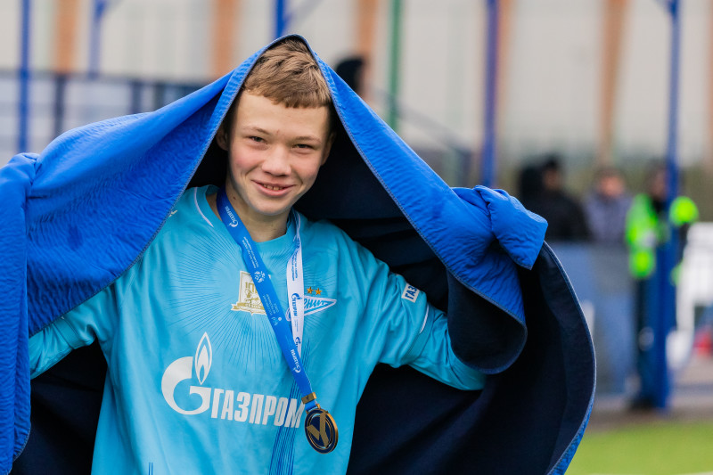 Награждение «Зенита» U-16 по итогам сезона 2025 ЮФЛ-3