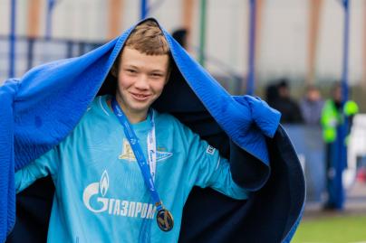Награждение «Зенита» U-16 по итогам сезона 2025 ЮФЛ-3
