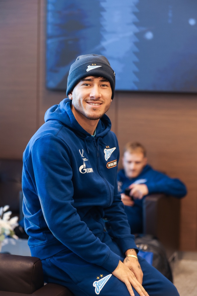 Вылет команды на матч с ФК «Пари НН»