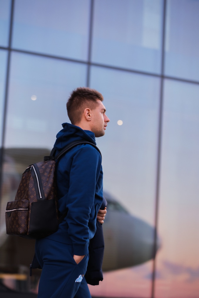 Вылет команды на матч с ФК «Пари НН»