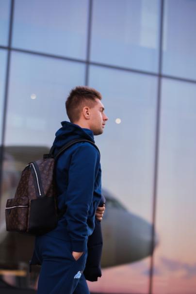 Вылет команды на матч с ФК «Пари НН»