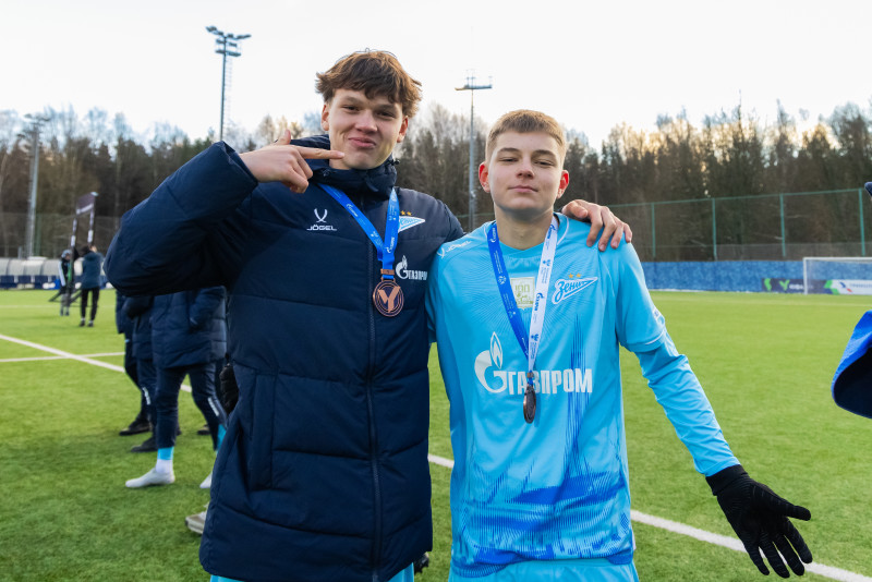 Награждение «Зенита» U-17 по итогам сезона 2025 ЮФЛ-2