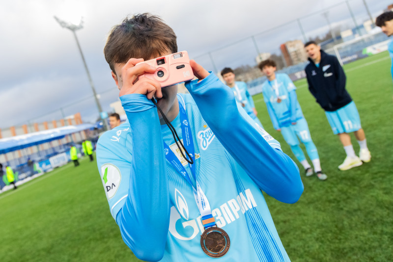 Награждение «Зенита» U-17 по итогам сезона 2025 ЮФЛ-2