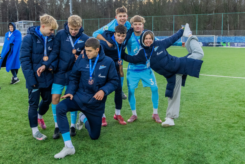 Награждение «Зенита» U-17 по итогам сезона 2025 ЮФЛ-2