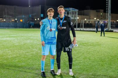 Награждение «Зенита» U-18 по итогам сезона 2025 ЮФЛ-1